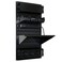 Wall Control Power Tool Storage Organizer Kit Cordless Drill Holder Charging Station Rack 16 x 32 Metal Pegboard Organization System Black Pegboard