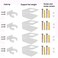 YYST Clear Light Saber Wall Mount Wall Rack Wall Holder 4 Pack