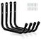 Yisunnan Heavy Duty Giant Garage Storage Hook 13 Inch Wall Mounted Utility Hanging Rack for Surfboard Ladder