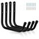 Yisunnan Heavy Duty Giant Garage Storage Hook 13 Inch Wall Mounted Utility Hanging Rack for Surfboard Ladder