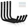 Yisunnan Heavy Duty Giant Garage Storage Hook 13 Inch Wall Mounted Utility Hanging Rack for Surfboard Ladder