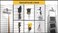 ATOOLA Slatwall Hooks HeavyDuty Slatwall Accessories Black Slat Wall J Hooks 8 Pack