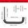 Heavdace Garage Hooks 10 Heavy Duty Garage Storage Tool Hangers Wall Mount Storage Hooks for Garden Tools Ladders Bikes Bulky Items