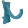 Greenleaf Industries PegPro J Hooks Kit for Standard Wood Fiber pegboard Durable Plastic Pegboard Hooks for Garage Kitchen Craft Room and More J Hook 24 Pack Caribbean