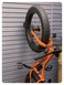 HandiWall Fat Tire Bike Hook with Locking Bracket for Bicycle Storage on Garage Slatwall Panels