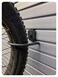 HandiWall Fat Tire Bike Hook with Locking Bracket for Bicycle Storage on Garage Slatwall Panels