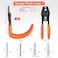 HUPBIPY Heavy Duty Garage Hooks 4 Pack J Shaped Hanger Wall Mounted Storage System Power and Garden Tool Organizer for Hanging Ladders Bikes Tires Hose Bulk Items