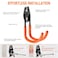 HUPBIPY Heavy Duty Garage Hooks 4 Pack J Shaped Hanger Wall Mounted Storage System Power and Garden Tool Organizer for Hanging Ladders Bikes Tires Hose Bulk Items