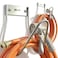 JBscoop Garden Hose Holder Stainless Steel Small Wall Mount Garden Hose Hook Ideal for Water Air Hydraulic Hose Ropes Extension Cords Heavy Duty Rust Proof Set of 2