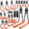 Kodreat 18 Pack Garage Hooks Heavy Duty AntiSlip Coating Garage Storage Hooks for Hanging BikeLadderGarden ToolsHose