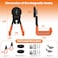 Laowu Large Magnetic Hooks Heavy Duty Extra Strong Magnetic Garage Hooks Big NdFeB Industrial Magnet Hooks Magnetic Utility Storage Holder Organization with AntiSlip Coating for Hanging Garden Tool 2