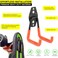 LUPYJI 2 Pack Heavy Duty Garage Hooks Storage Organizer Wall Mount Power and Garden Tool Hangers for Hanging Ladders Ropes Hose Bulk Items