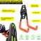 LUPYJI 2 Pack Heavy Duty Garage Hooks Storage Organizer Wall Mount Power and Garden Tool Hangers for Hanging Ladders Ropes Hose Bulk Items
