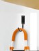 mkki Telescoping Ladder Hanger Garage Wall Hooks Folding Step Stool Hook Wall Mount Hanger Organizer for Ladders Utility Hooks for Garage Tool Organizers and Storage 2Pcs