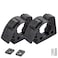 SINOKING Shovel Mount Rubber Clamp for Securing Equipment from 114 to 138 in diameter for Home Garage Boat RV ATV OffRoad