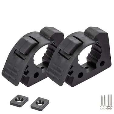 SINOKING Shovel Mount Rubber Clamp for Securing Equipment from 114 to 138 in diameter for Home Garage Boat RV ATV OffRoad