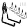 Suprom 6 Pack Garage Hooks Heavy Duty 49 inch Utility Steel Garage Hanger Organizer for Organizing Garden Lawn Tools Ladders Garden Hose Digging Shovel Bikes Ropes