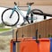 unp POETISKE Screw in Ladder Bike Hooks Ceiling Hanger Wall Mounted Bicycle Chair Garage Organization Heavy Duty Vinyl Coated 4Pack