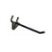 Azar Displays 800074BLK 4Inch Plastic Hook 50PackBlack