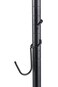 SHELF POLE Shelf Pole Hooks 5Pack Black 1 J Hooks SnapOn Hanging Hooks for Wire Metal Metro Shelving Heavy Duty Garage Workshop Basement Pantry Storage Hooks