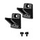 Suncast 2 Pack Wall Mount Hook Tool Organizer Outdoor Rack System for Garage Storage Closet Shed or Cleaning Organization Black