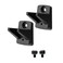 Suncast 2 Pack Wall Mount Hook Tool Organizer Outdoor Rack System for Garage Storage Closet Shed or Cleaning Organization Black