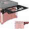 BPOPO Folding Side Storage Mount Compatible with Milwaukee PACKOUT Tool Box System Foldable Side Organizer Holder for Compact Tool Boxes Organizers Backpacks Tool PouchesCarbon Steel