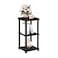 Furinno TurnNTube Side Table 3Tier Thick Tabletop End Table with Open Shelf Toolless Assembly Night Stand Bedside Table for Living Room Bedroom Espresso