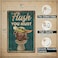 Letnspk Funny Metal Sign Flush The Toilet Bathroom Wall Decor 8x12 Inch Office Home