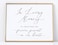 2 City In Loving Memory Sign for Wedding White with Black Lettering on Professional Thick Linen Cardstock White Wedding Decoration Elegant Minimalist Style