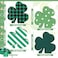 Jetec 4 Pcs St Patricks Day Wooden Shamrock Decoration St Patricks Day Tiered Tray Decor Green Clover Saint Patrick Days Table Centerpiece Gift for Home Office Decor 492 x 492 InchSimple Style