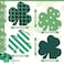 Jetec 4 Pcs St Patricks Day Wooden Shamrock Decoration St Patricks Day Tiered Tray Decor Green Clover Saint Patrick Days Table Centerpiece Gift for Home Office Decor 492 x 492 InchSimple Style