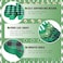 Jetec 4 Pcs St Patricks Day Wooden Shamrock Decoration St Patricks Day Tiered Tray Decor Green Clover Saint Patrick Days Table Centerpiece Gift for Home Office Decor 492 x 492 InchSimple Style
