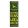 Open Road John Deere Embossed Metal Sign Vintage Sign for Garage or Man Cave