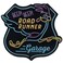 Open Road Looney Tunes Road Runner Garage Embossed Metal Sign Vintage Road Runner Sign for Garage or Man Cave