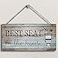 Yankario Funny Bathroom Wall Decor Sign Farmhouse Rustic Bathroom Decorations Wall Art 12 by 6 Best Seat Wood Plaque