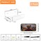 Hexsonhoma 5 Clear Acrylic Wall Shelf 2 Pack 5 Inch Small Wall Shelves Display for Small Space