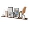 Rustic State Ted 60 Wall Mount Extra Long Narrow Picture Ledge Shelf Photo Frame Display Wooden Floating Shelf for Living Room Office Kitchen Bedroom Bathroom Dcor Torched Brown