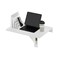 Furinno Hermite Wall Mounting Folding Table White