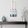RELODECOR Blanket Wall Rack Decorative Farmhouse Style Wooden Ladder Rustic Quilt Towel Holder Wall Mounted Storage Rack for Living Room Bedroom Bathroom Stylish White Design
