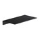 Danpoo 8 inch Small Floating Shelf for Wall Organizer Storage Mini Display Shelf Metal Wall Shelf for Bathroom Living Room Kitchen BedroomMatte Black