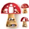 Fungi Fun Floating Mushroom Shelf Fun Whimsical Wall Decor for Nursery Bedroom Kitchen Bathroom Unique Wall Shelves for Living Room Adorable Mushroom Stuff Room Decor Ideal for Gifts
