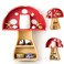 Fungi Fun Floating Mushroom Shelf Fun Whimsical Wall Decor for Nursery Bedroom Kitchen Bathroom Unique Wall Shelves for Living Room Adorable Mushroom Stuff Room Decor Ideal for Gifts