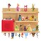 PHOENANCEE for Tonies Shelf Magneticfor Toniebox Figures Storage Display Shelf 4048 CharacterWall Floating Shelves WoodenCompatible Charging Station for Children Kids RoomPine3 Tier