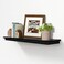 AHDECOR White Floating Shelves Wall Mounted Deeper Wall Storage Shelf for Home Dcor Super Sturdy Easy to Install 36 Wide 775 Deep
