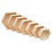 Woodpeckers Wooden Hexagon Floating Shelves with Backs 2 Sets of 7 Unfinished for Crafts and DIY Wall Dcor Modern Geometric Rustic or Honeycomb