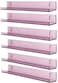 Sooyee 15 Inch Wall Shelves Floating Shelf Small Bookshelf for Kids Room Hanging Shelves for Wall Storage Toy Picture Ledge Display Shelf 6 Pack Violet