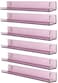 Sooyee 15 Inch Wall Shelves Floating Shelf Small Bookshelf for Kids Room Hanging Shelves for Wall Storage Toy Picture Ledge Display Shelf 6 Pack Violet