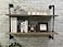 HDDFER Pipe Shelves Industrial Pipe Shelving Shelves Real Wood Industrial Floating Pipe Shelves with Wood Planks 36 inch Wall Shelves Rustic Hanging Bookshelf Farmhouse Kitchen Bar Shelving