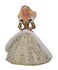 Hallmark Barbie in Gold Christmas Gown Holiday Collectors Series Keepsake Ornament